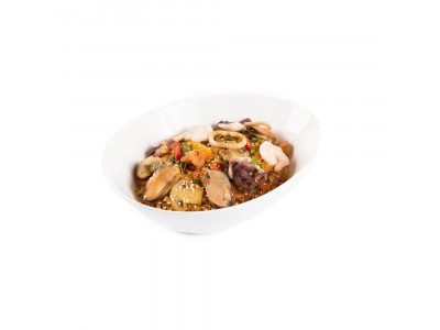 Рис Wok з морепродуктами
